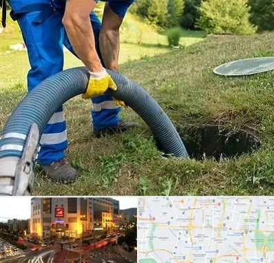 لوله کشی فاضلاب در جنت آباد تهران