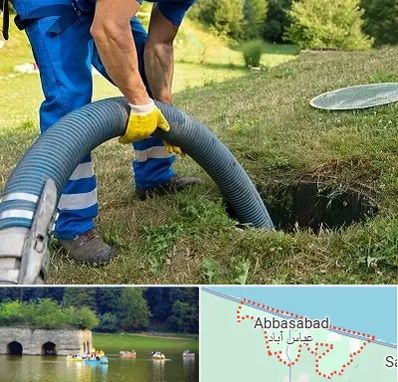 لوله کشی فاضلاب در عباس آباد