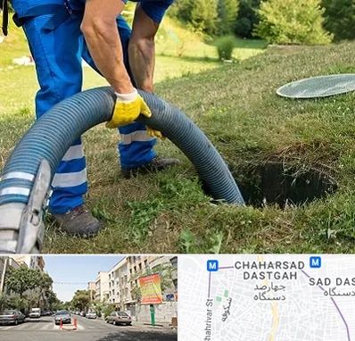 لوله کشی فاضلاب در چهارصد دستگاه