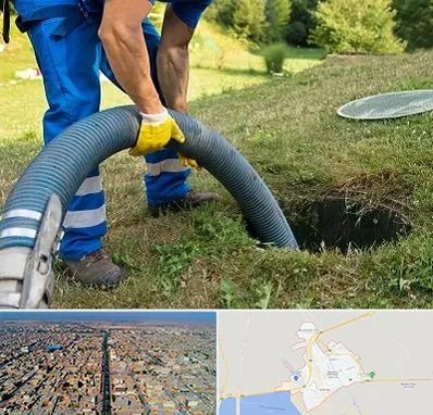 لوله کشی فاضلاب در بندر ماهشهر