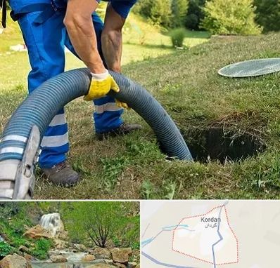 لوله کشی فاضلاب در کردان