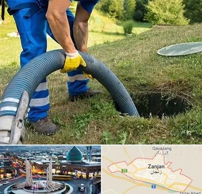 لوله کشی فاضلاب در زنجان