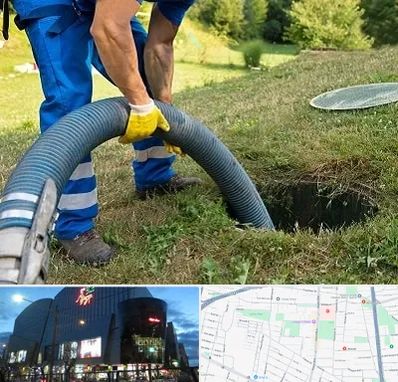 لوله کشی فاضلاب در بلوار اباذر