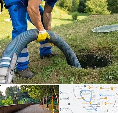 لوله کشی فاضلاب در فلکه گاز رشت