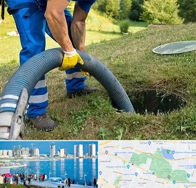 لوله کشی فاضلاب در چیتگر