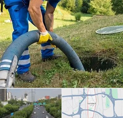 لوله کشی فاضلاب در توانیر