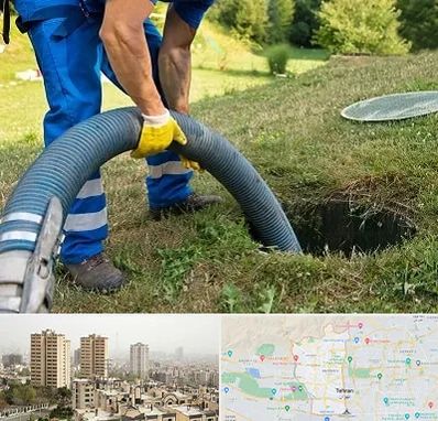 لوله کشی فاضلاب در منطقه 5 تهران