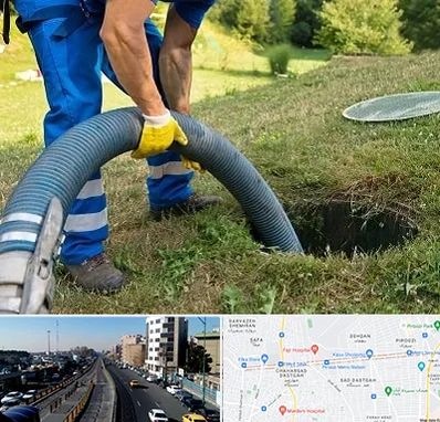 لوله کشی فاضلاب در پیروزی