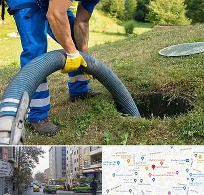 لوله کشی فاضلاب در فاطمی