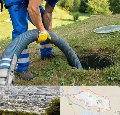 لوله کشی فاضلاب در یاسوج