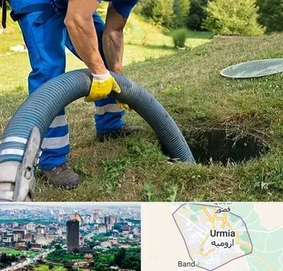 لوله کشی فاضلاب در ارومیه