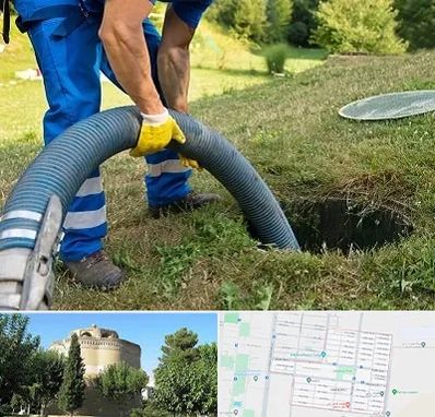 لوله کشی فاضلاب در مرداویج اصفهان