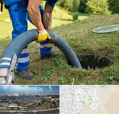 لوله کشی فاضلاب در منطقه 15 تهران