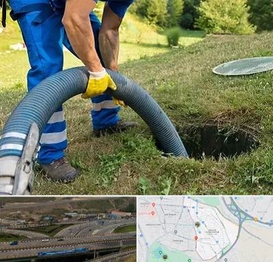 لوله کشی فاضلاب در یاغچیان تبریز