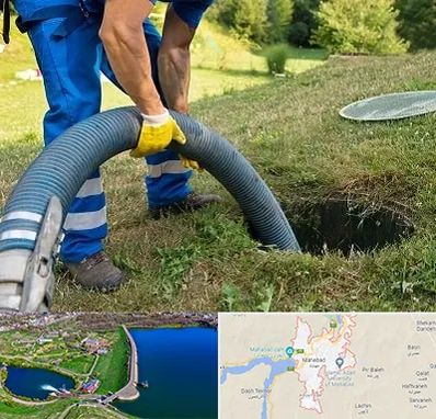 لوله کشی فاضلاب در مهاباد