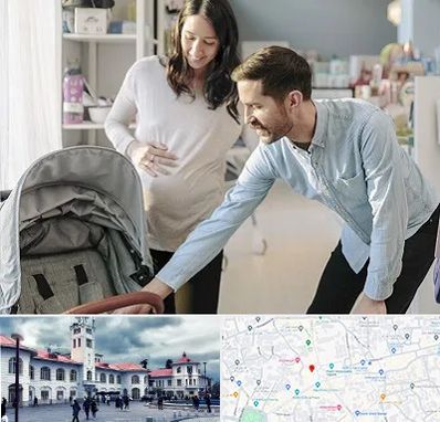 فروشگاه سیسمونی در میدان شهرداری رشت