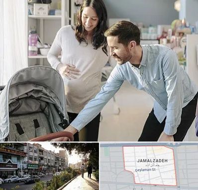 فروشگاه سیسمونی در خیابان جمالزاده