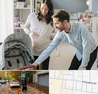 فروشگاه سیسمونی در خیابان فلسطین