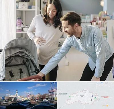 فروشگاه سیسمونی در ماهدشت کرج