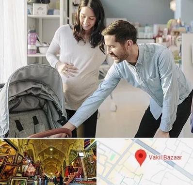 فروشگاه سیسمونی در بازار وکیل شیراز