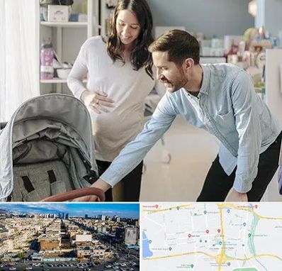 فروشگاه سیسمونی در شهرک راه آهن