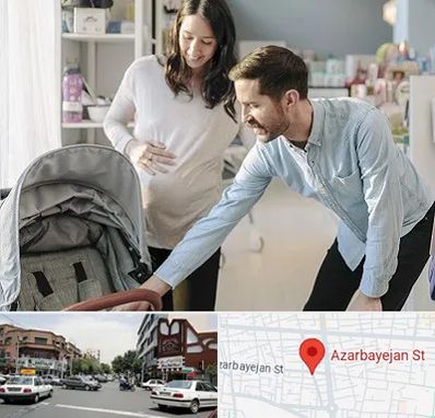 فروشگاه سیسمونی در خیابان آذربایجان