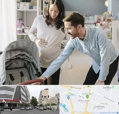 فروشگاه سیسمونی در بلوار فردوس