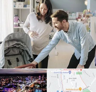 فروشگاه سیسمونی در گلسار رشت