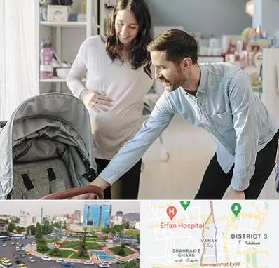 فروشگاه سیسمونی در ونک تهران