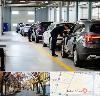 نوبت دهی تعویض پلاک در تربیت تبریز 