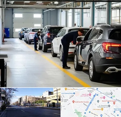 نوبت دهی تعویض پلاک در خیابان ملاصدرا شیراز 