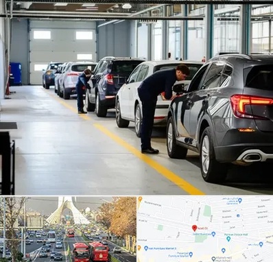 نوبت دهی تعویض پلاک در خیابان آزادی 