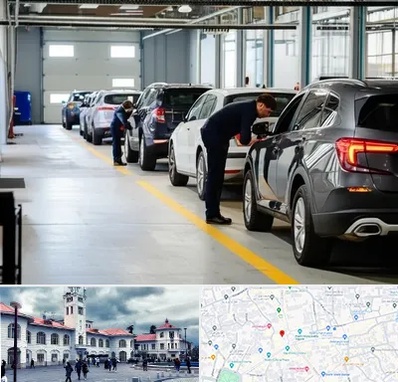 نوبت دهی تعویض پلاک در میدان شهرداری رشت 