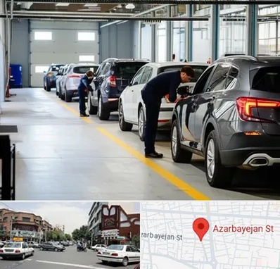 نوبت دهی تعویض پلاک در خیابان آذربایجان 