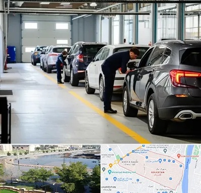 نوبت دهی تعویض پلاک در گلستان اهواز 