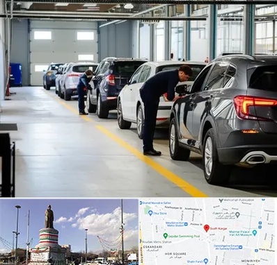 نوبت دهی تعویض پلاک در کارگر جنوبی 