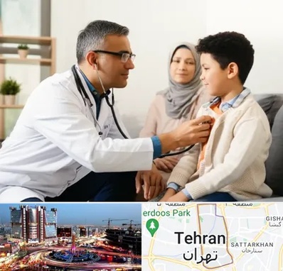 پزشک عمومی در منزل در صادقیه 