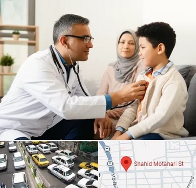 پزشک عمومی در منزل در مطهری تهران