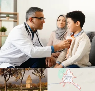 پزشک عمومی در منزل در تویسرکان