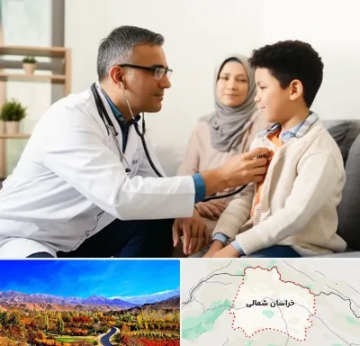 پزشک عمومی در منزل در خراسان شمالی
