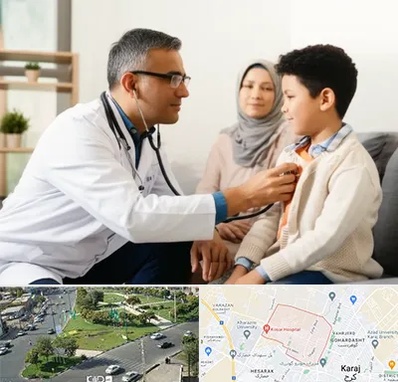 پزشک عمومی در منزل در شاهین ویلا کرج 