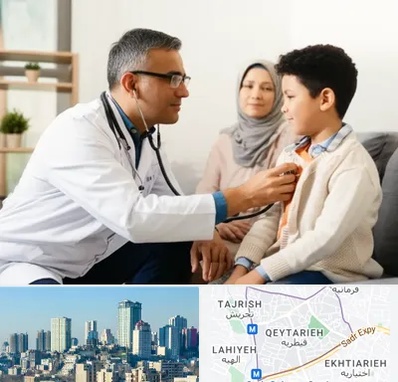 پزشک عمومی در منزل در قیطریه 