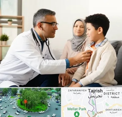 پزشک عمومی در منزل در تجریش 