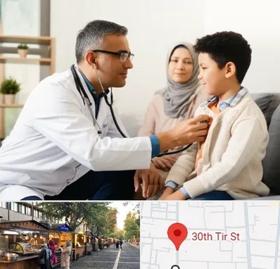 پزشک عمومی در منزل در سی تیر