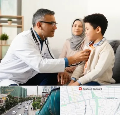 پزشک عمومی در منزل در بلوار فرحزادی 