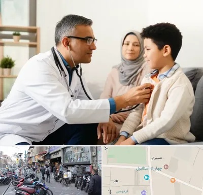 پزشک عمومی در منزل در چهارراه استانبول
