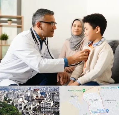 پزشک عمومی در منزل در ولنجک 