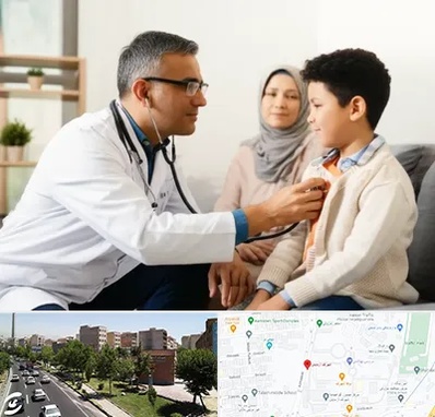 پزشک عمومی در منزل در شهرک آزمایش