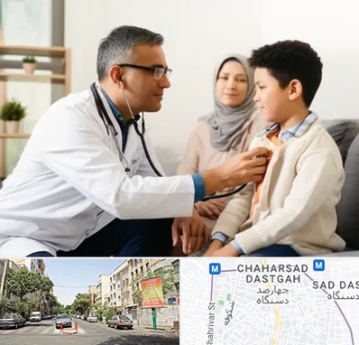 پزشک عمومی در منزل در چهارصد دستگاه