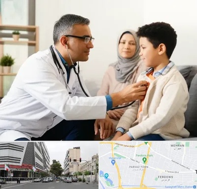 پزشک عمومی در منزل در بلوار فردوس
